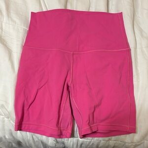 lululemon athletica High-Waisted Pink Shorts